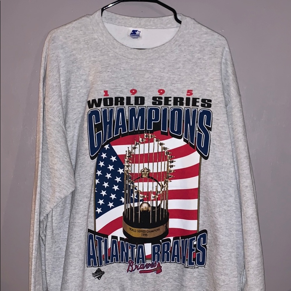 1995 Atlanta Braves World Series pullover